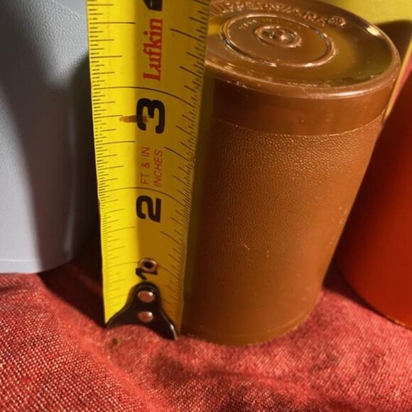 Five Tupperware cups ~ Vintage - Picture 12 of 14